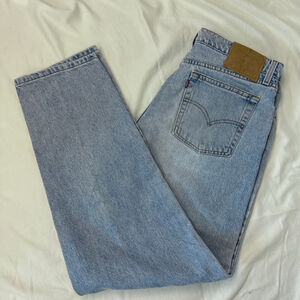 Y2K Vintage 560 Levi's Blue Jeans Loose Fit Straight Leg High Rise Women's 14